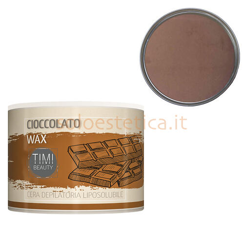 Cera epilazione liposolubile Cioccolato Wax vaso 400 ml
