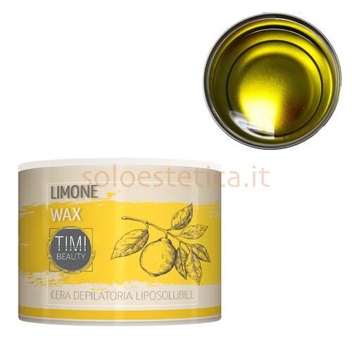 Cera epilazione Limone Wax liposolubile vaso 400 ml.