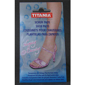 Soletta in gel trasparente per scarpe Titania