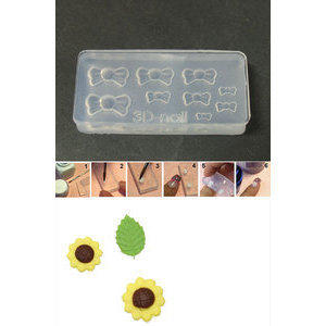 3D Nail Art Mold stampino in silicone art. 031