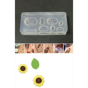 3D Nail Art Mold stampino in silicone art. 021
