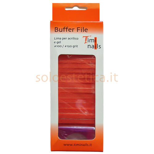 Buffer File Timi Nails lima per acrilico e gel #100 / #120 grit