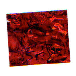 Sfoglia decoro madreperla 4x3,5 cm rosso