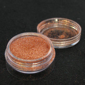 Polvere di glitter light copper DE