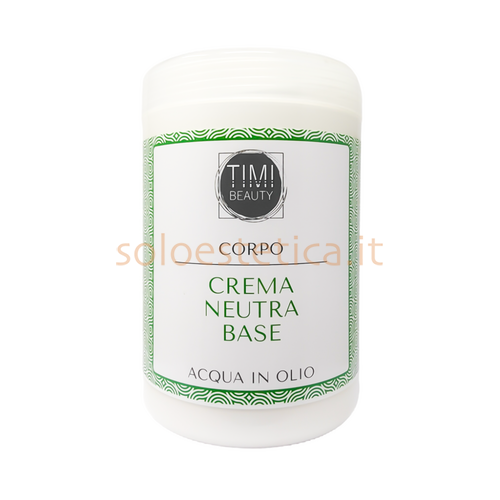 Crema Neutra Base A/O Timi Beauty 1000 ml.