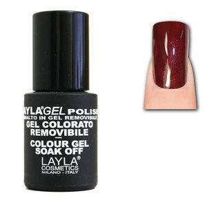 LaylaGel Polish Gel Colorato nr 9 Rouge Fever 10 ml