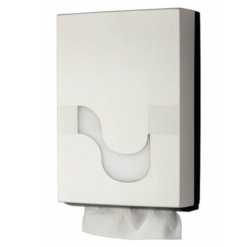Dispenser per Asciugamani piegati a C e a Z MegaMini Bianco