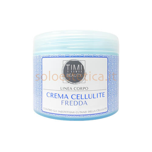 Crema Cellulite Fredda Menta Piperita e Vitamina E Timi Beauty 500 ml.