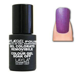 LaylaGel Color Gel Colorato Polish nr. 063 Purple Rain 10 ml