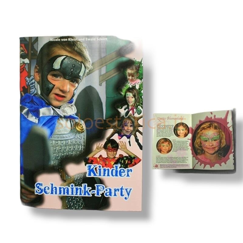 Libretto Kinder Schmink Party per trucchi ad acqua