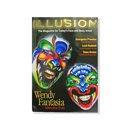 Rivista Illusion Wendy Fantasia per Body Painting - Inglese