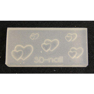 3D Nail Art Mold stampino in silicone art. 0656