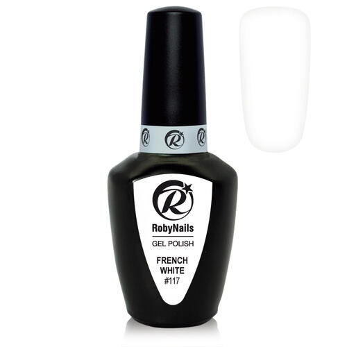 Gel Polish 117 French White Roby Nails 8 ml