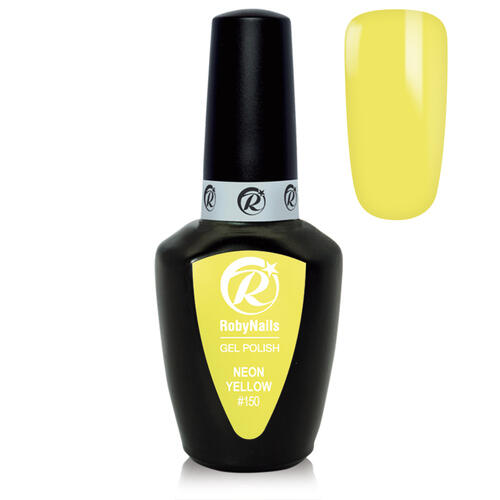 New Gel Polish Roby N° 150 Neon Yellow 8 ml