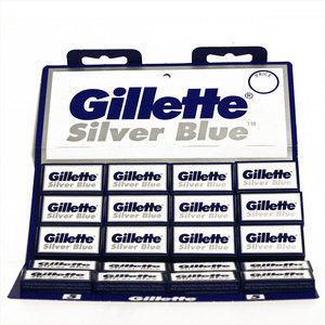 Lametta Gillette Silver Blue Stecca 20 Pc