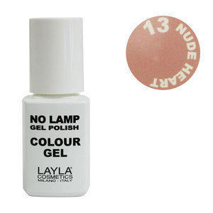 No Lamp Colour Gel n. 13 Nude Heart Layla 10 ml.
