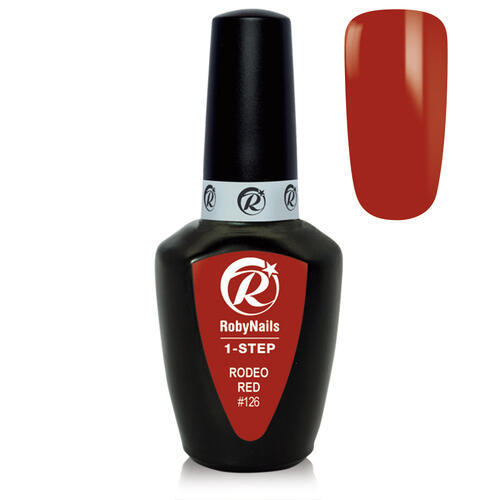 1-Step Gel Polish Roby #126 Rodeo Red 8 ml
