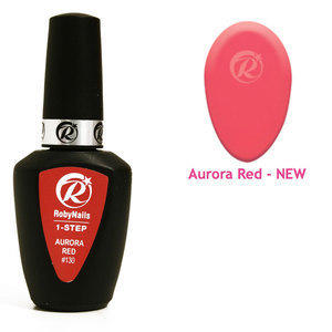1-Step Gel Polish Roby #130 Aurora Red 8 ml