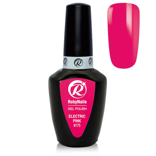Gel Polish 175 Electric Pink Roby Nails 8 ml
