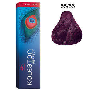 Koleston Perfect 55/66 Vibrant Red 60 ml Wella castano chiaro intenso violetto intenso