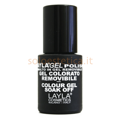 LaylaGel Polish Gel Colorato nr 106 Pure Silver Top Coat 10 ml