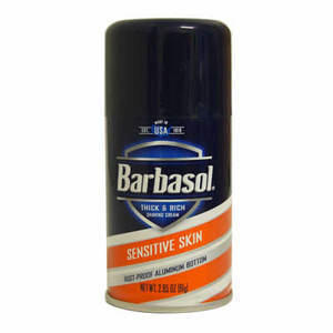 Schiuma Barba Barbasol Sensitive Skin 81 g