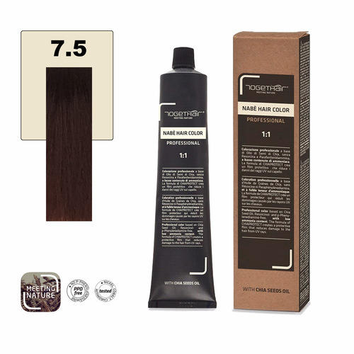 Nabe’ Hair Color nr. 7.5 Biondo Mogano Togethair 100 ml