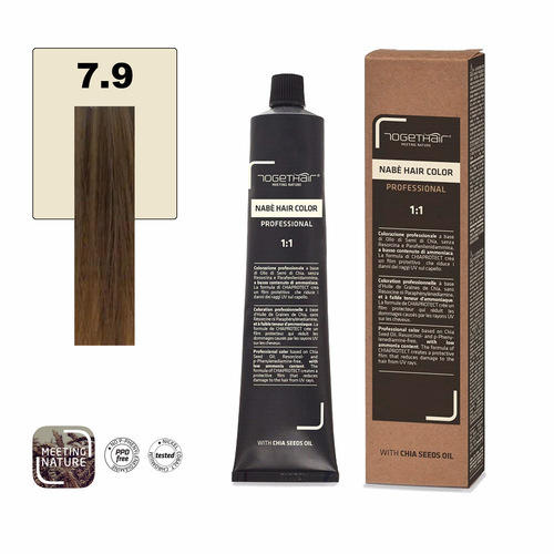 Nabe’ Hair Color nr. 7.9 Biondo Marrone Togethair 100 ml