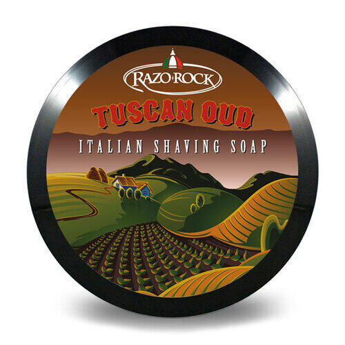 Shaving Cream Tuscan Oud Razorock 150 ml.