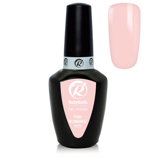 Gel Polish 219 Pink Romance Roby Nails 8 ml