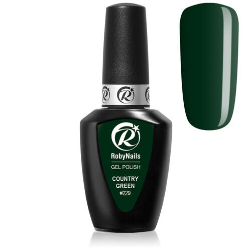 Gel Polish 229 Country Green Roby Nails 8 ml