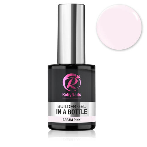 Builder Gel in a Bottle Cream Pink 14 ml Roby Nails