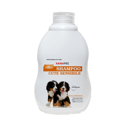 Shampoo per Cani Cuccioli e Cute Sensibile Xanapel 250 ml