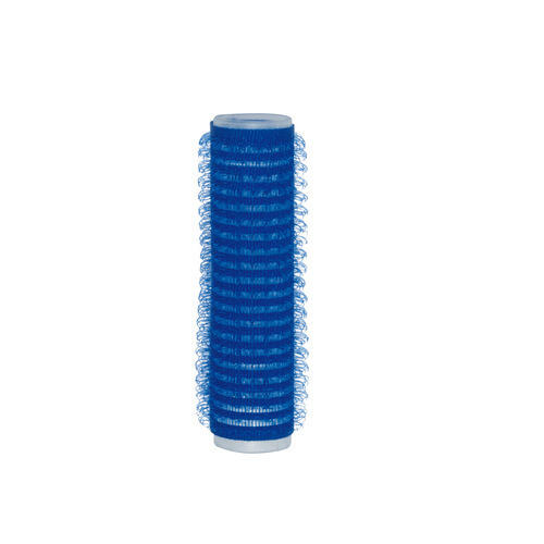 Bigodini in Velcro Blu diam 15 mm Conf. 12 Pz Xan
