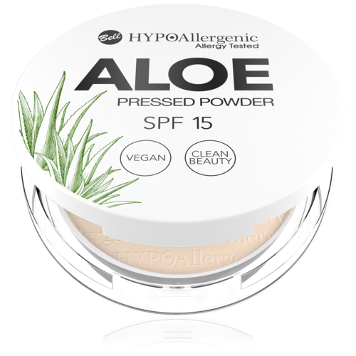 Cipria Compatta Hypoallergenic Pressed Powder 04 Aloe SPF 15 5 gr