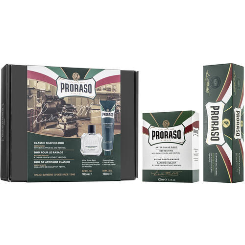 Duo Pack Rinfrescante Crema da Barba+Balsamo Post Proraso 400485