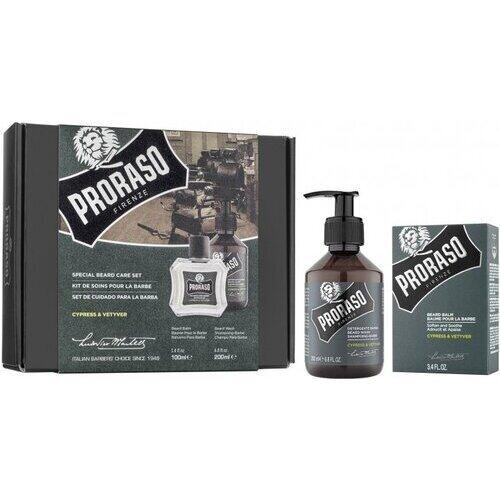 Duo Pack Cipressy Vetiver Shampoo+Balsamo Barba Proraso 400737