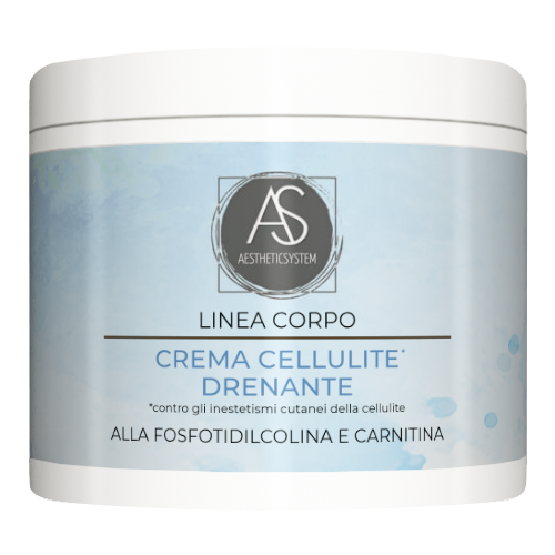 Crema Cellulite Drenante Fosfotidilcolina e Carnitina Timi Beauty 500 ml