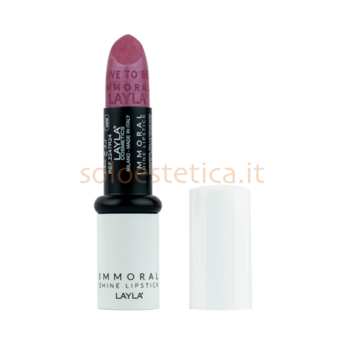 Rossetto Immoral Shine Lipstick n 16 Layla