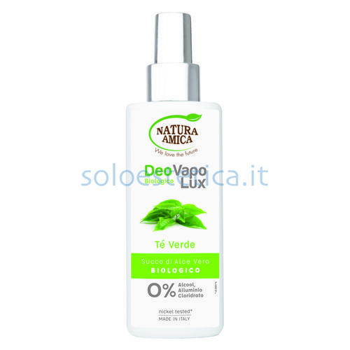 Deodorante VapoLux Biologico Te Verde Natura Amica 100 ml