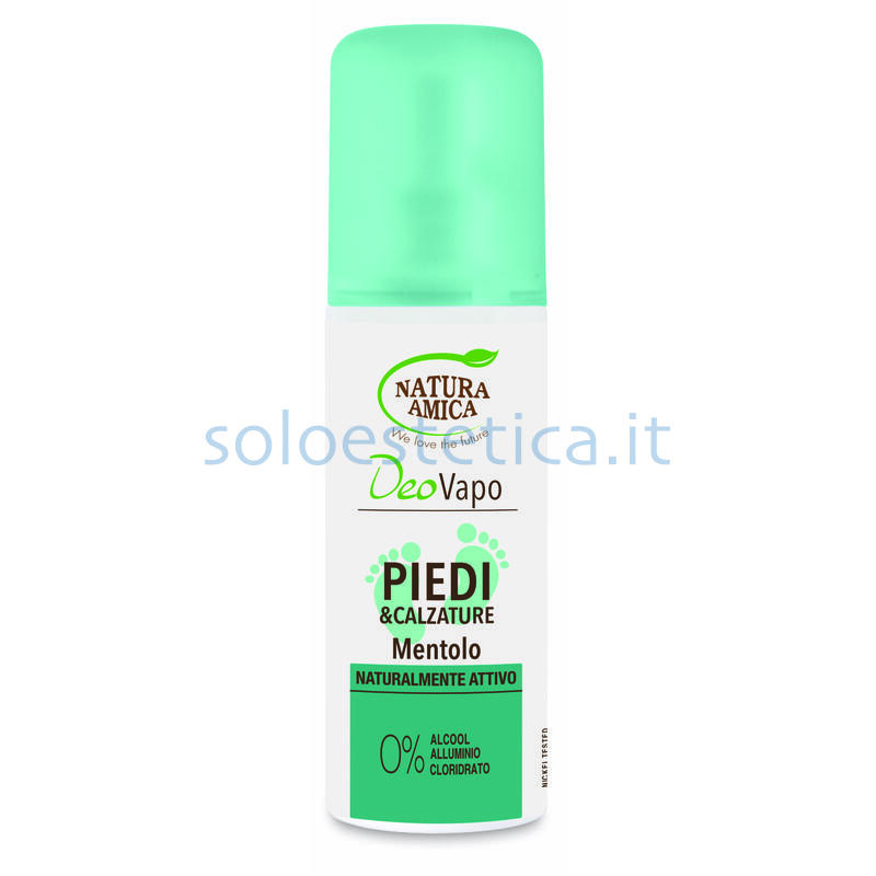 Deodorante Vapo Piedi e Calzature Mentolo Natura Amica 100 ml