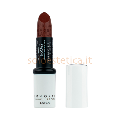 Rossetto Immoral Shine Lipstick n 31 Tonka Layla