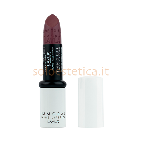 Rossetto Immoral Shine Lipstick n 09 Backtalk Layla
