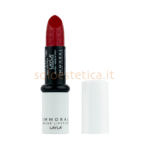Rossetto Immoral Shine Lipstick n 27 Fireball Layla