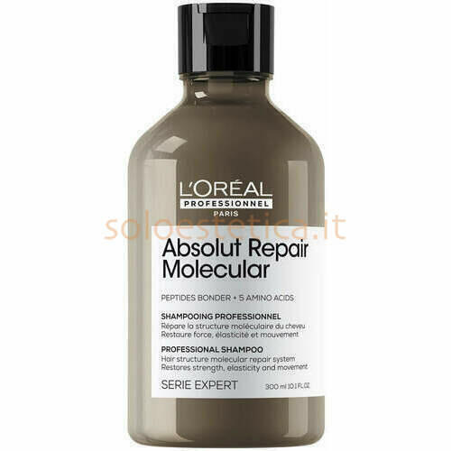 Shampoo Absolute Repair Molecular Serie Expert 300 ml L Orèal