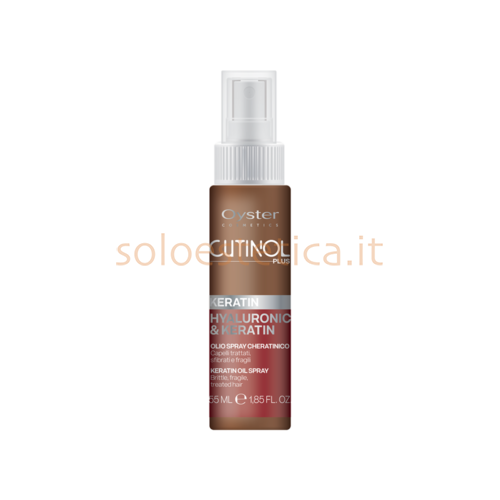 Olio spray Cheratinico capelli trattati Cutinol Plus 55 ml Oyster