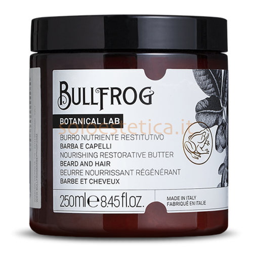 Burro Nutriente Barba Capelli Botanical Lab Bullfrog 250 ml