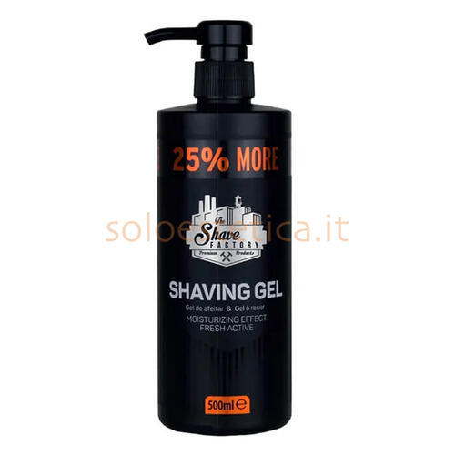 Sahving Gel The Shave Factory 500 ml.