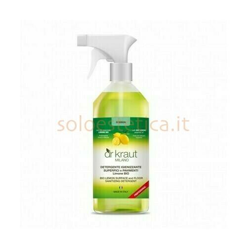 Detergente Igienizzante Superfici e Pavimenti Limone Bio Arco 500 ml.